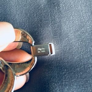 Silver link bracelet